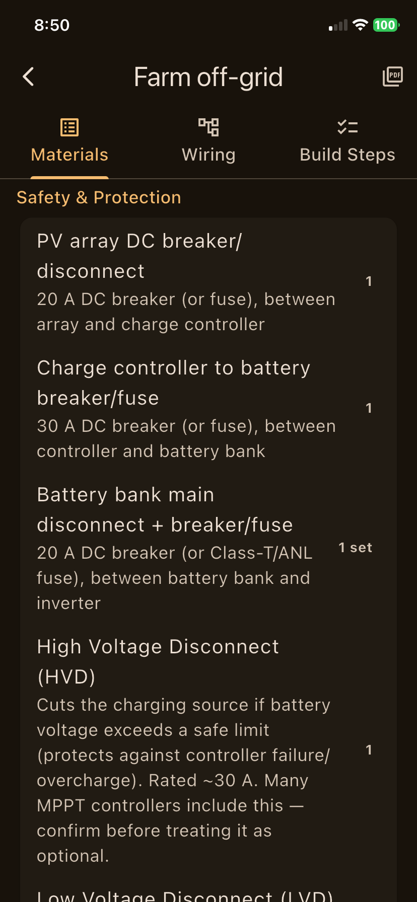 Safety Disconnects & Breakers